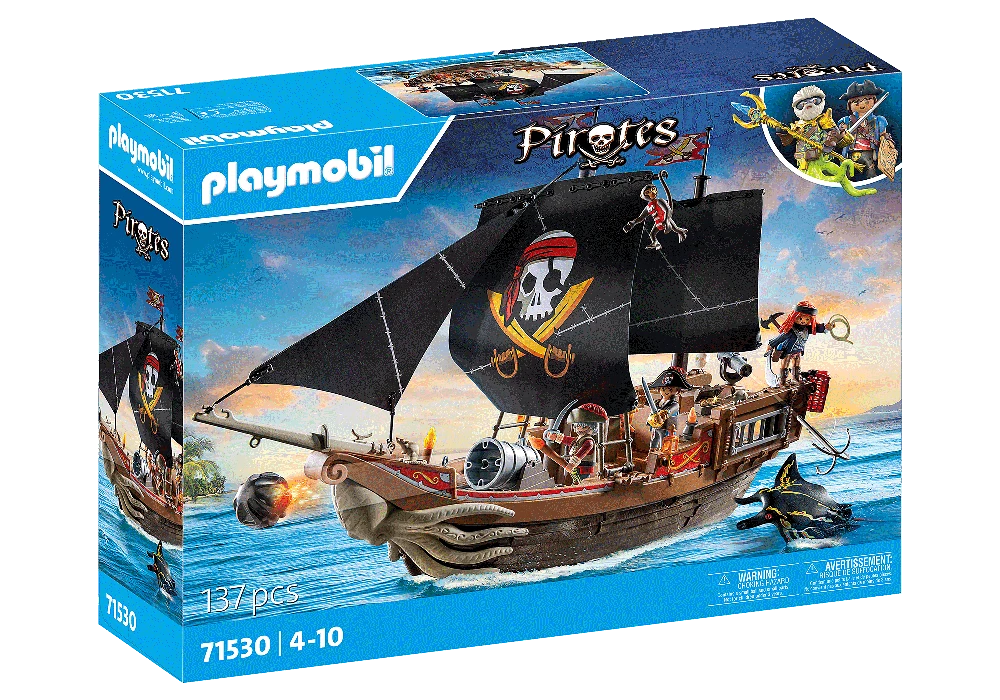 71530 PLAYMOBIL® Pirates, piratų laivas
