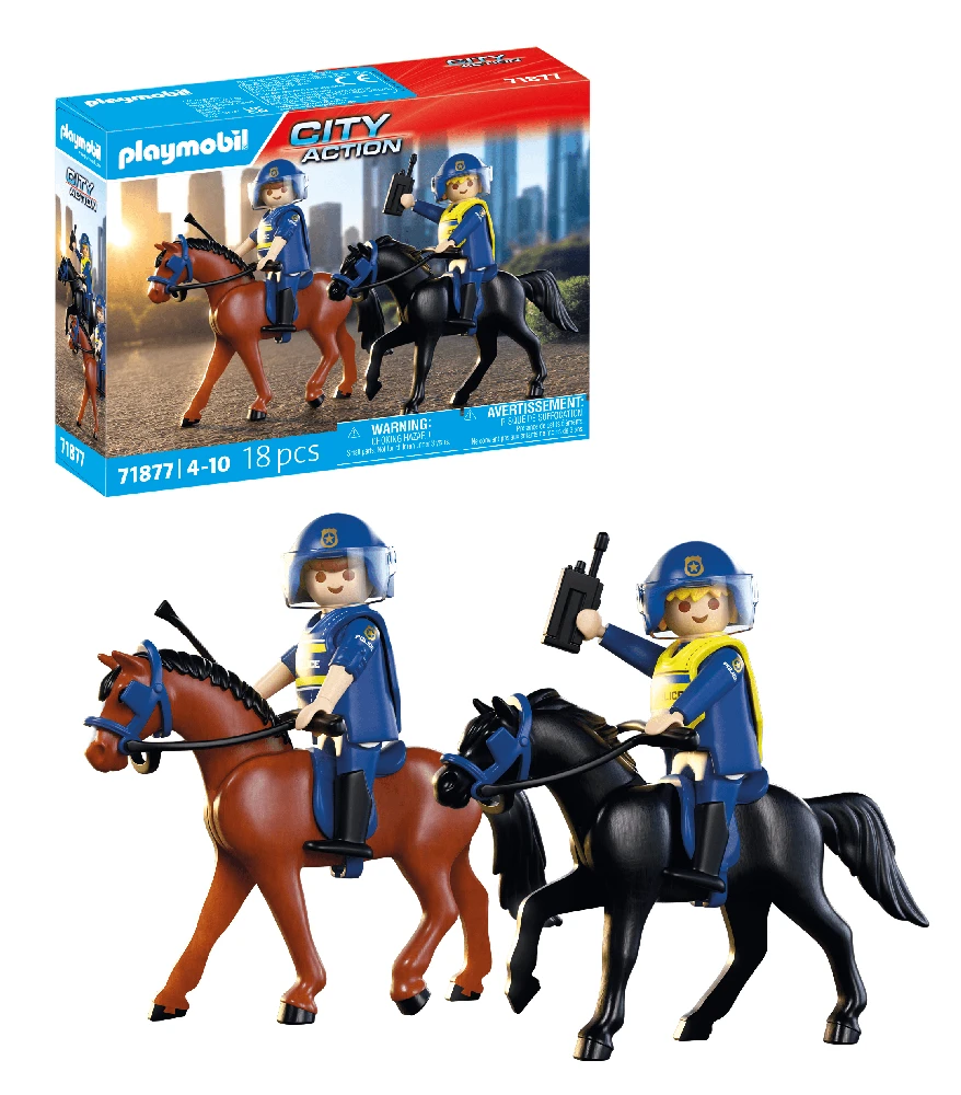 PLAYMOBIL - Policijos eskadrilė (71877)