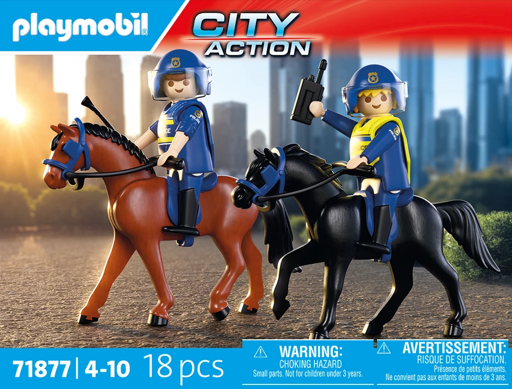 PLAYMOBIL - Policijos eskadrilė (71877)