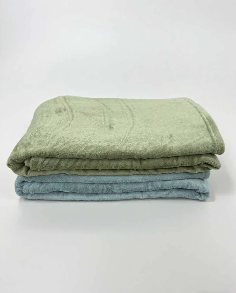 Domoletti PLAID BLANKET COLAR 140X200 Žalias NO.90