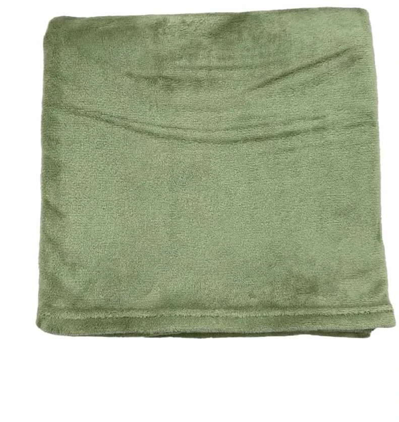 Domoletti PLAID BLANKET COLAR 140X200 Žalias NO.90