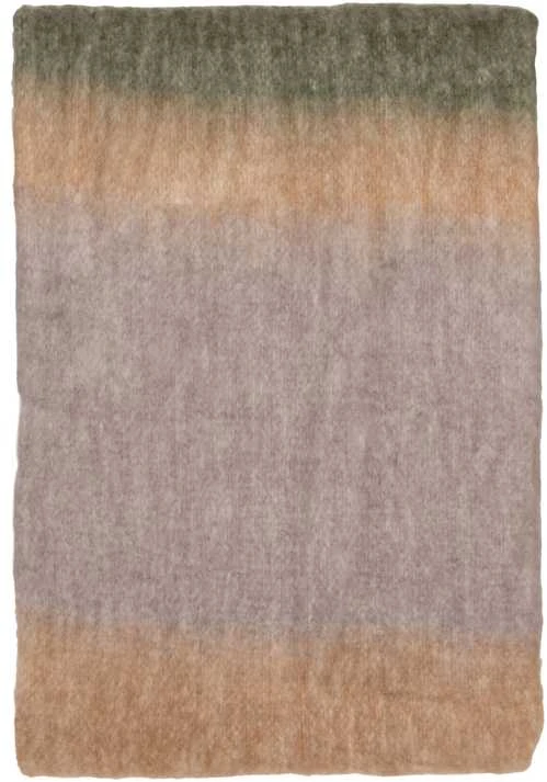 Pledas Domoletti TH22097, geltonos/žalios/pilkos spalvos, 125 cm x 150 cm