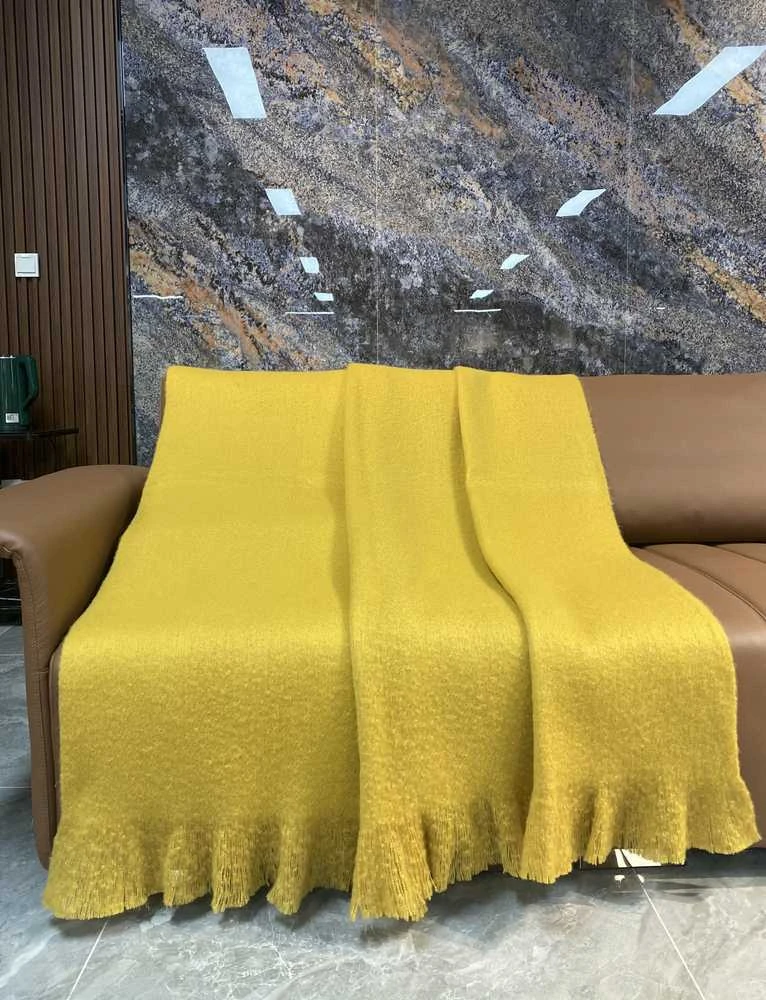 Pledas Domoletti YF221001, geltonas, 130 cm x 170 cm
