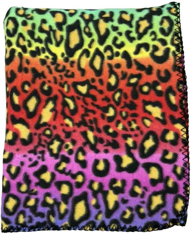 Monroe PLAID BLANKET POLAR 130X160 LEO COLORS