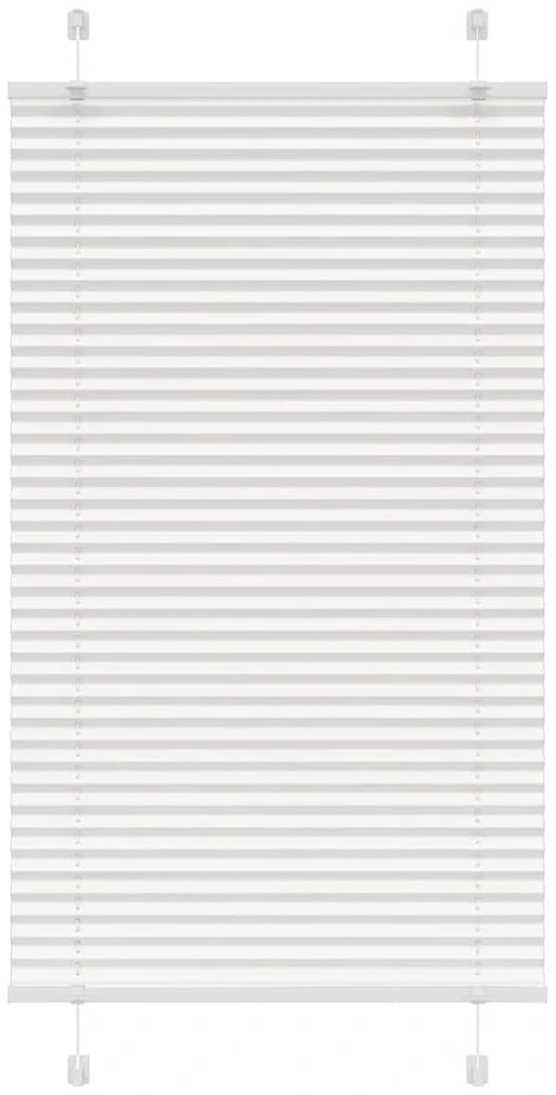 plisuota žaliuze balta 70x150 cm audinio plotis 69,4 cm