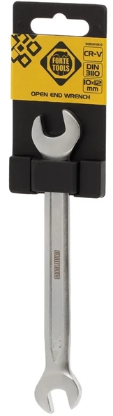 Forte KEY FLAT FORTE TOOLS 10X12 MM