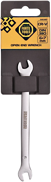 Forte KEY FLAT FORTE TOOLS 6X7 MM