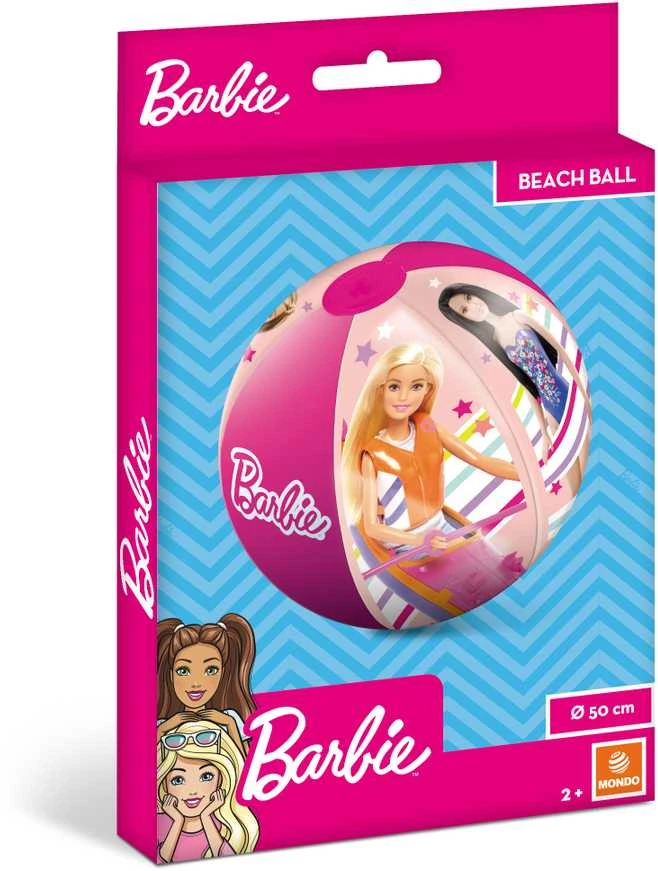 Paplūdimio kamuolys Mondo Barbie, 50 x 50 cm