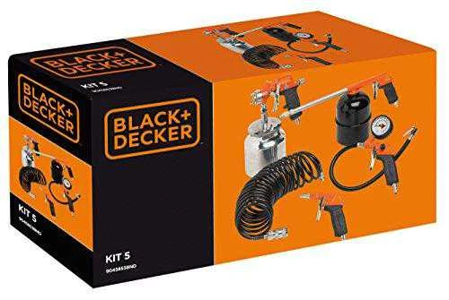 Black & Decker Pneimatisko instrumentu komplekts Juodas & Decker 9045853BND, 4 Bar, Pneumatinis