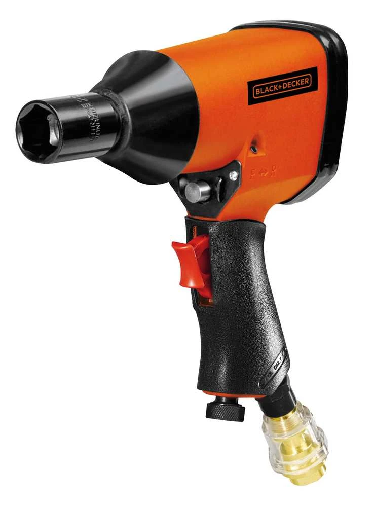 Grąžtas Black & Decker Pneumatinis smūginis veržliaraktis Juodas & Decker 160158XBND