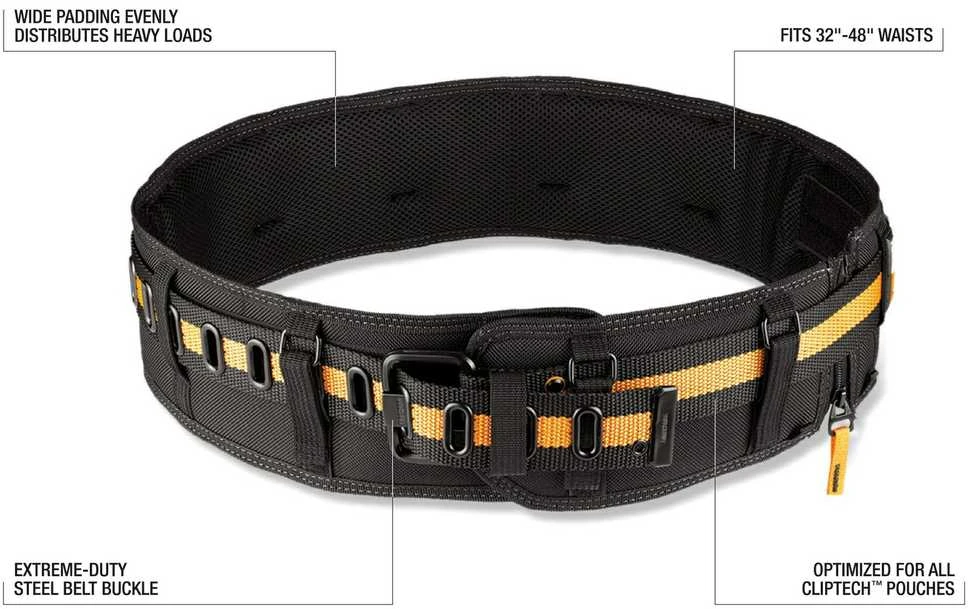 Paminkštintas diržas ToughBuilt® Steel Buckle