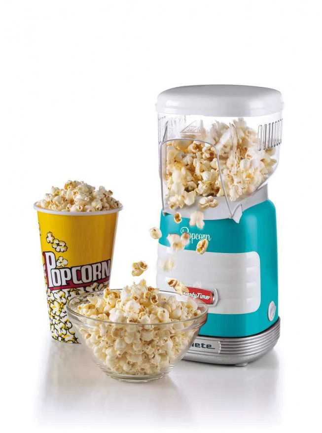 Popkorna aparāts Ariete 2956/01 Mėlyna PopCorn Party Time, 1100 W, zila krās.