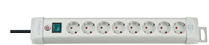 Buitinis ilgintuvas Brennenstuhl PREMIUM, 3 x 1,5 mm², 3 m, 8 lizdų