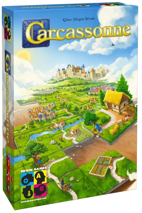 Brain_Games Stalo žaidimas CARCASSONE BALTIC
