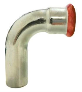 Press elbow Assotherm 90. MF. 22 mm – pressable
