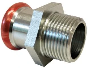 Press fitting Assotherm reducer. MM. 1/2. Ø18 mm