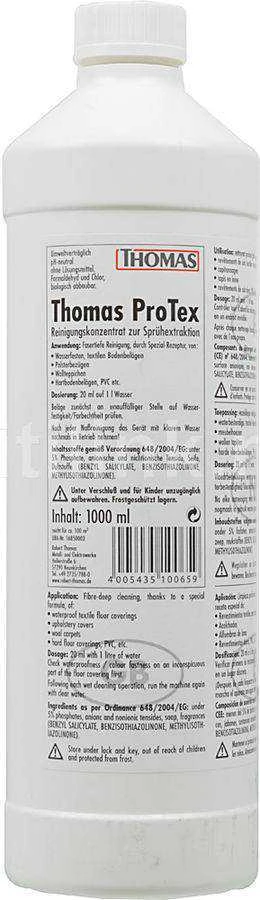 Priedai, kilimų valiklis Thomas Pro Tex 787502, 1 l
