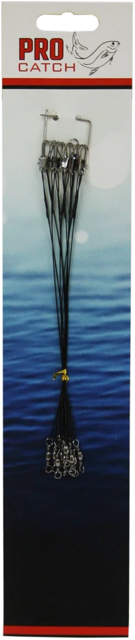 Pro Catch Pavadėlis meškeriojimui 15cm 10 vnt.