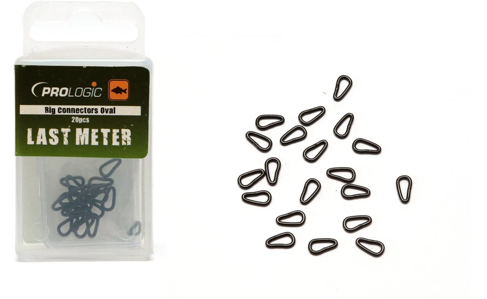 Pro Logic Žiedeliai Ovalūs Karpinei Sitemėlei Prologic Rig Connectors 48409