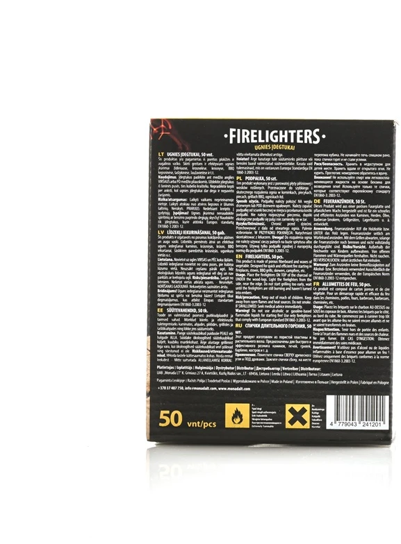 Proflame Expert Aizdedzinātājs Pro Flame Expert Firelighters, 13 cm x 8 cm x 33 cm