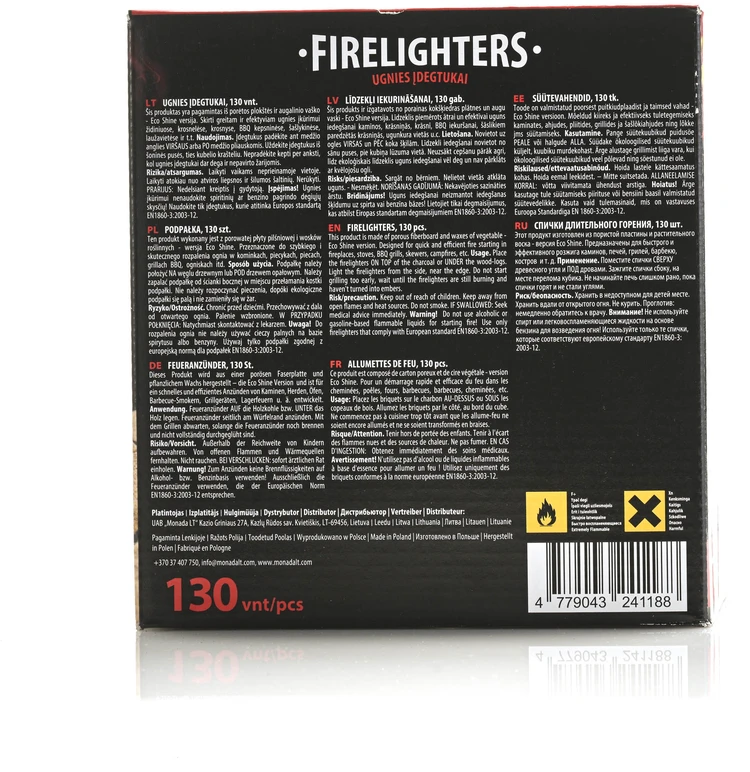 Proflame Expert Uždegiklis Pro Flame Expert, 11 cm x 17 cm, 130 vnt.