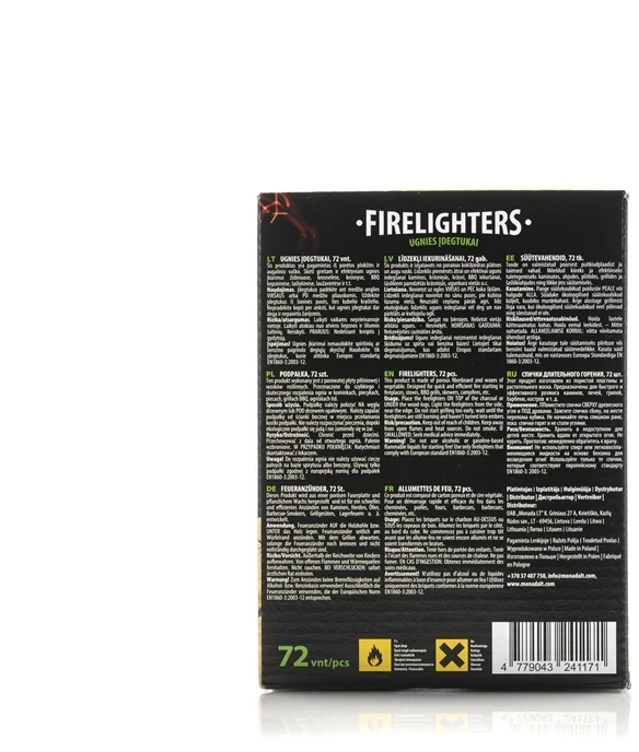Proflame Expert Aizdedzinātājs Pro Flame Expert Firelighters, 13 cm x 8 cm x 29 cm