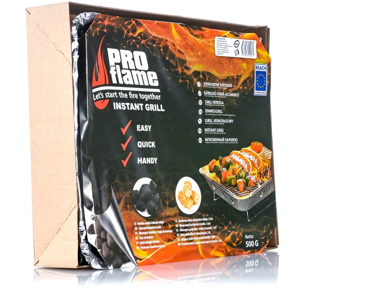 Proflame Expert Vienkartinė kepsninė Pro Flame Expert 3757
