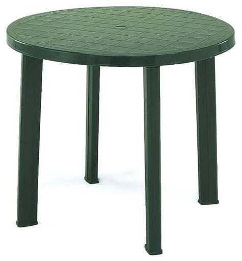 ProGarden Nežinomas Lauko stalas DIANA TONDO 284037, žalias, Ø90×72 cm