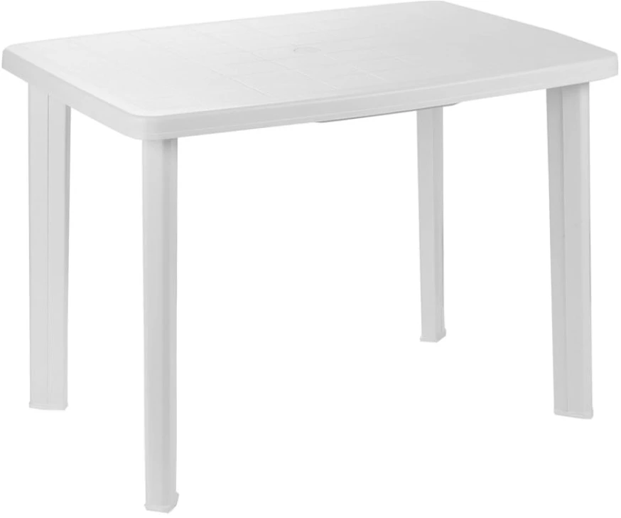 Stalas Faretto Progarden 101x68x72cm plastikas/baltas