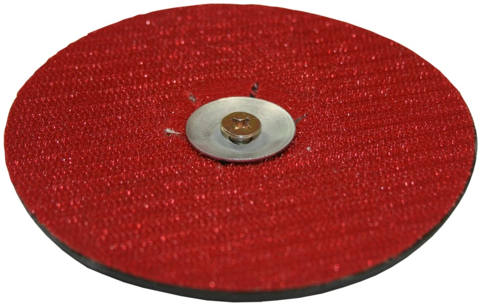 Proline Dysk Przystawka Disko tvirtinimo detalė, skersmuo 125 mm, velenas, skersmuo 6 mm (lipdukas + varžtas)
