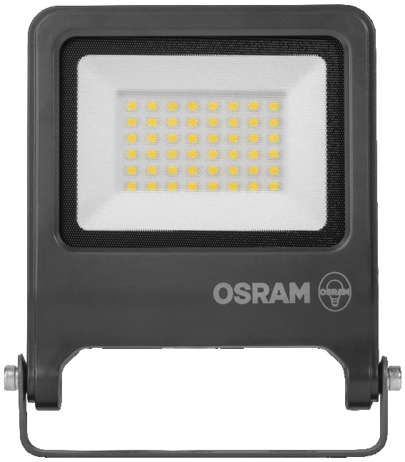 Prožektorius be judesio daviklio, tvirtinamas prie sienos Osram Endura, 30 W, 3150 lm, 4000 °K, IP65, pilka sp.
