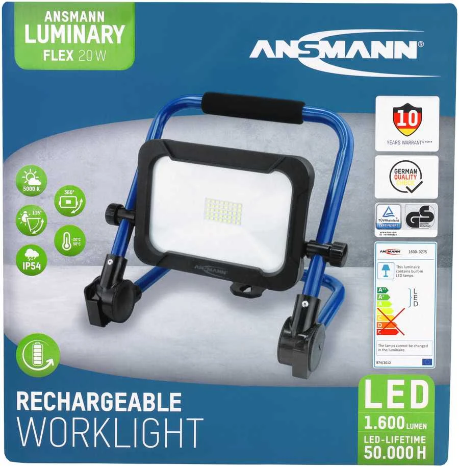 Ansmann FL1600R 20W / 1600lm Vonios LED neutrali balta (1600- 0275)