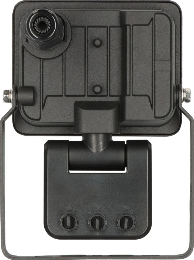 Prožektors ar kustības sensoru, stiprināms pie sienas Brennenstuhl Jaro, 10 W, 1150 lm, 6500 °K, IP65, melna