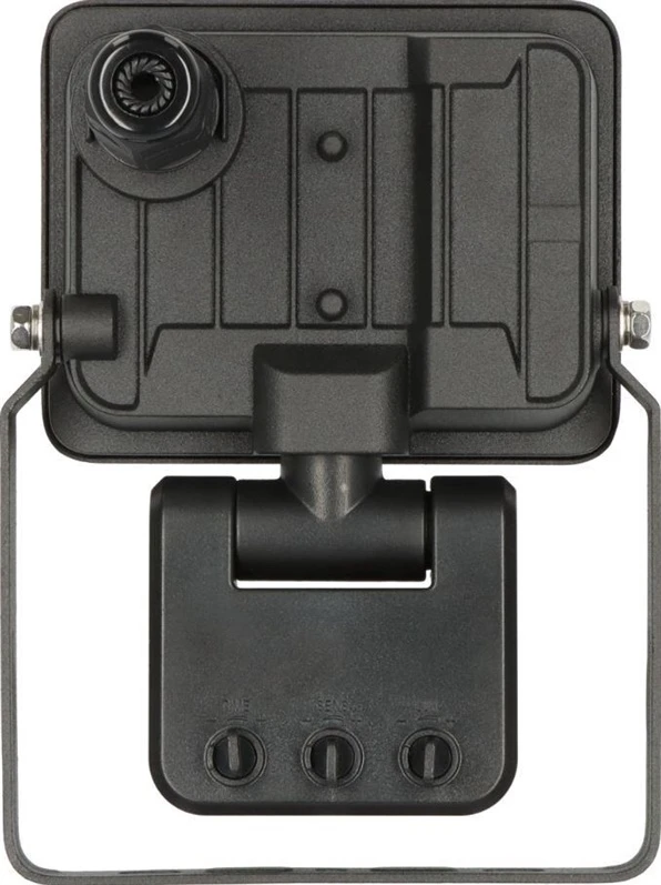 Prožektors ar kustības sensoru, stiprināms pie sienas Brennenstuhl Jaro, 10 W, 1150 lm, 6500 °K, IP65, melna