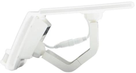 Prožektorius su saulės baterija, tvirtinamas prie sienos Tope, 10 W, 4000 °K, IP44, balta sp.