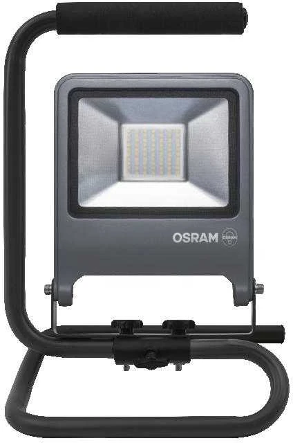 Osram 50W LED prožektorius su stovu WORKLIGHTS, tamsiai pilkas, 4000K, IP65