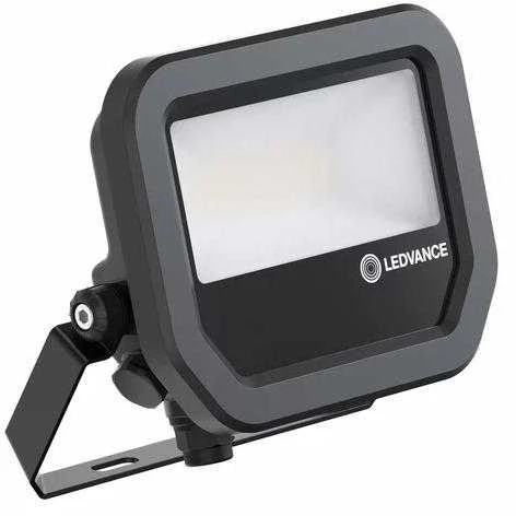 Ledvance 6-8W LED prožektorius FL 10 GEN4, juodas, 4000K, IP66