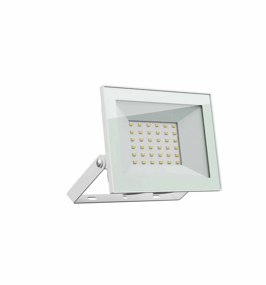 Spectrum PROŽEKTORIUS LAUKO LED 30W 230V NW IP65 Baltas