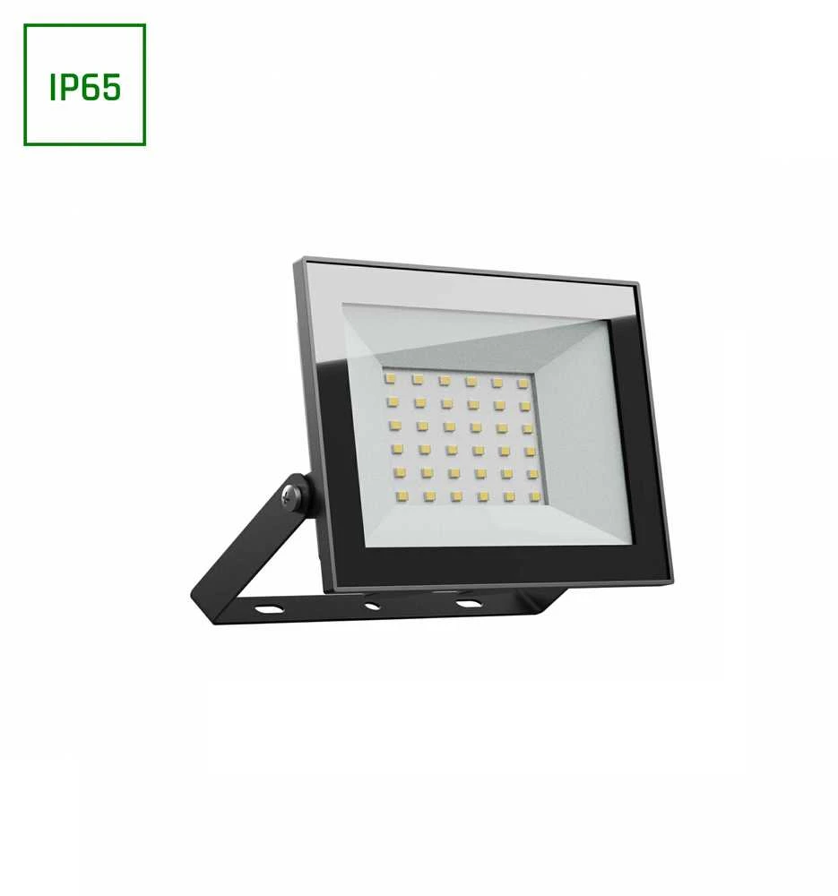 Spectrum PROŽEKTORIUS LAUKO LED 30W 230V NW IP65 Juodas