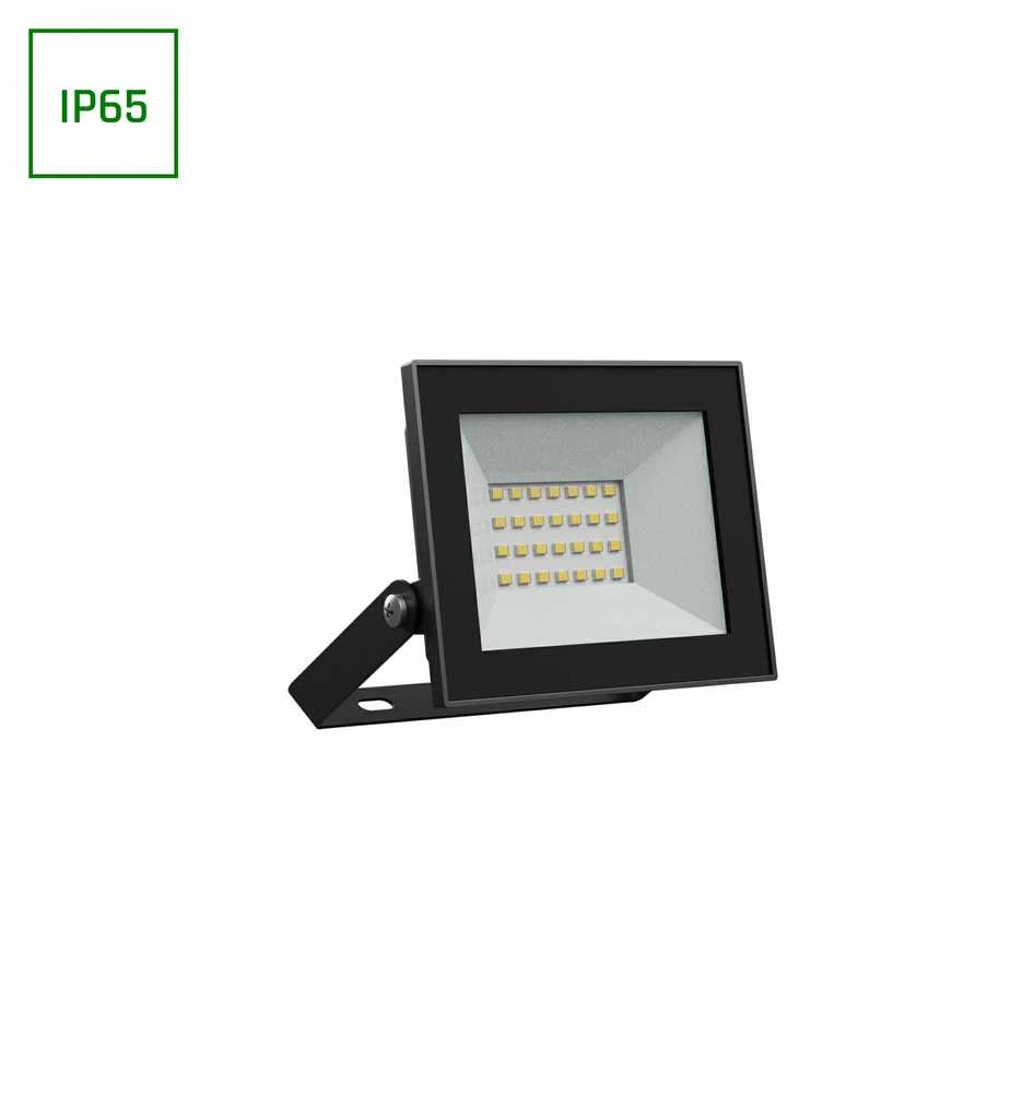 Spectrum PROŽEKTORIUS LAUKO LED 20W 230V NW IP65 Juodas