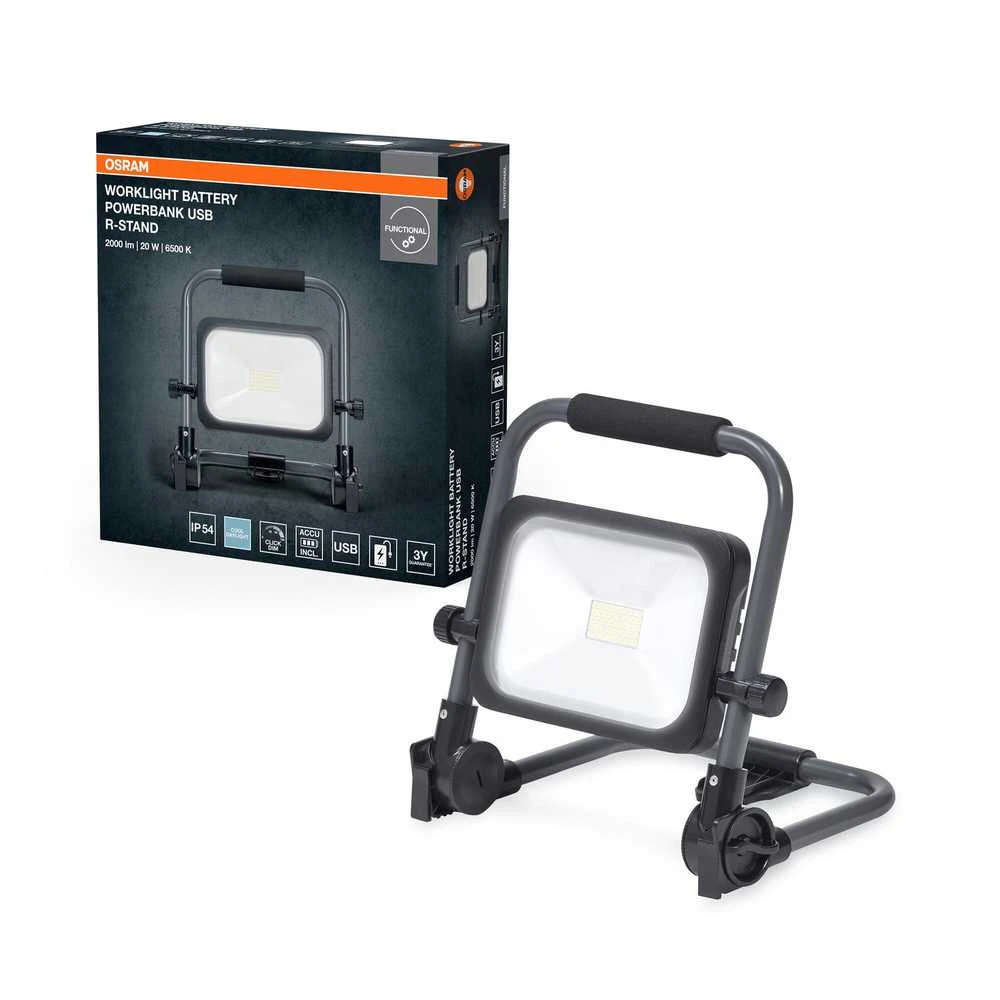 Ledvance PROŽEKTORIUS PASTATOMAS ĮKRAUNAMAS 20W 865 2000LM IP54 DIM