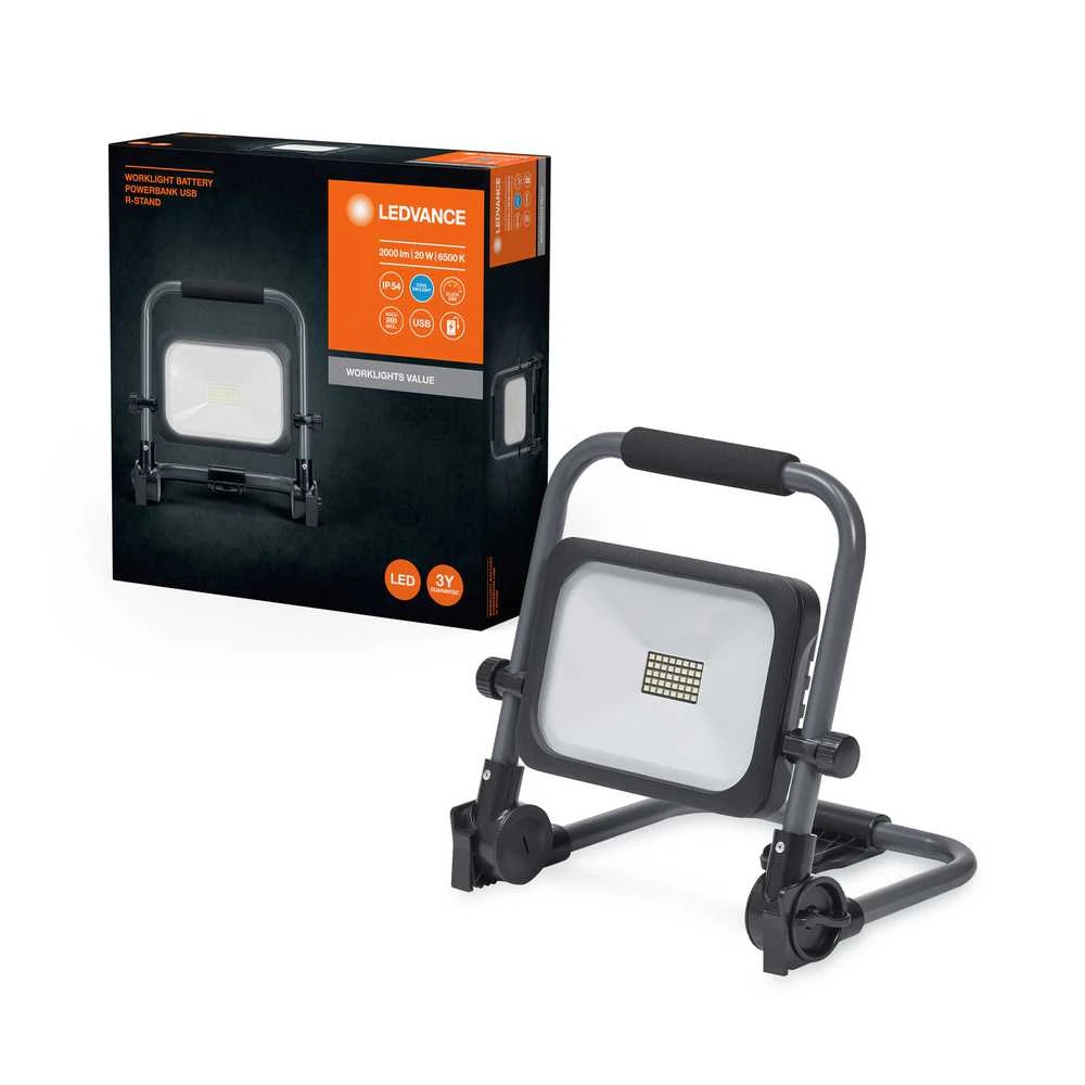 Ledvance PROŽEKTORIUS PASTATOMAS ĮKRAUNAMAS 20W 865 2000LM IP54 DIM