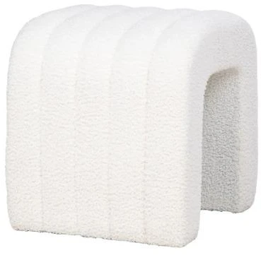 PUFAS TEDDY Baltas 42X41X36