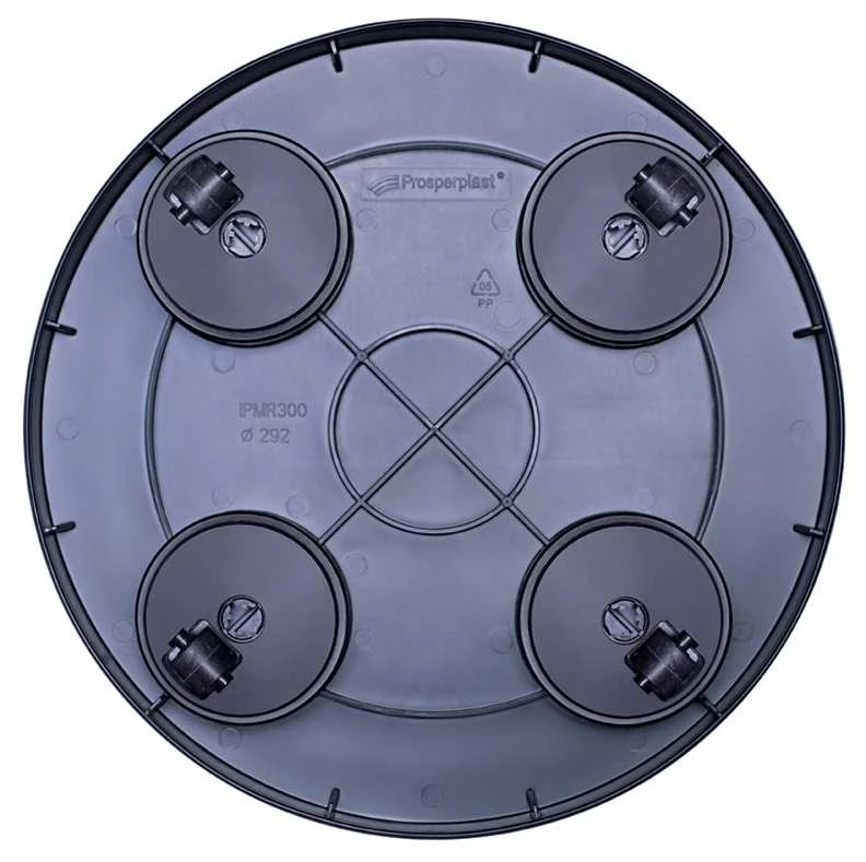 Mobili platforma apvalus vazono pagrindas ant ratukų 39 cm PROSPERPLAST
