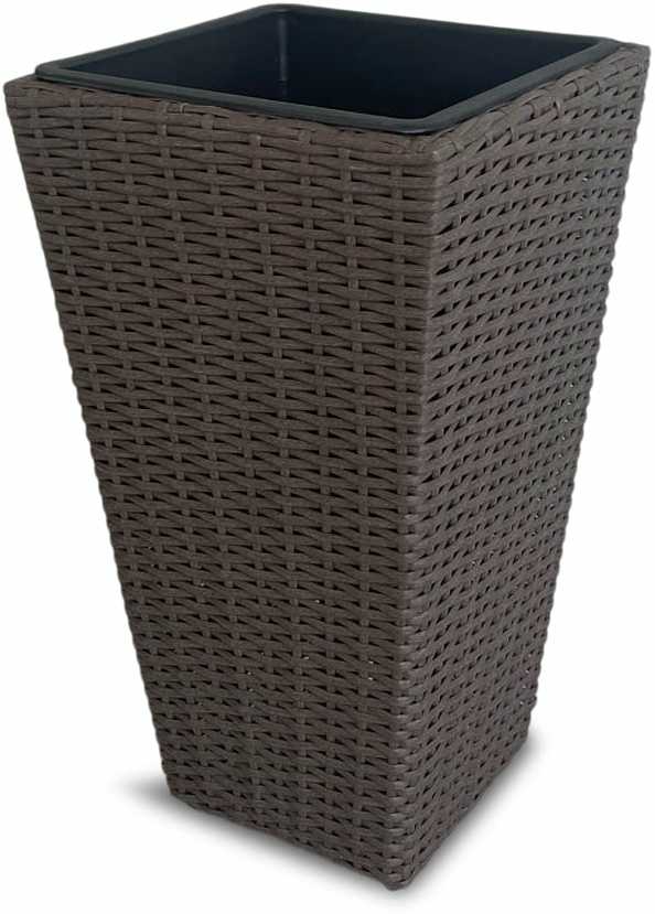 Gėlių vazonas Domoletti 53000011099, plastikas, rudas