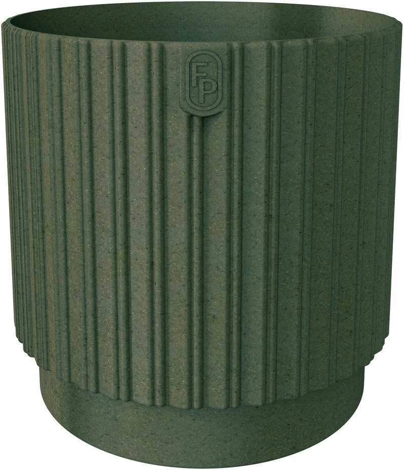 Gėlių vazonas Form Plastic Mika Cyli Petit 5355-079, plastikinis, žalia sp.