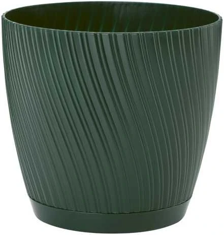 Gėlių vazonas Form Plastic Mika Eco 4550-075, plastikinis, žalia sp.