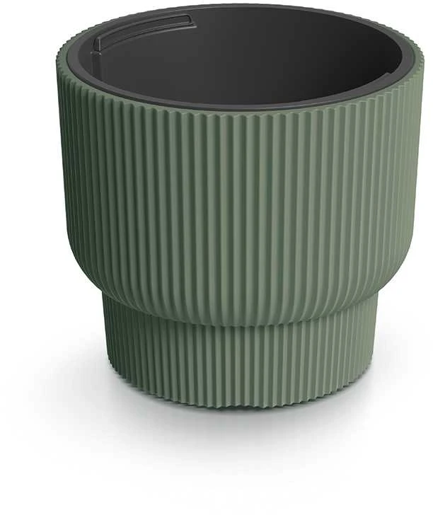 Gėlių vazonas Prosperplast Milly DBMLR400-2411U, plastikinis, žalias