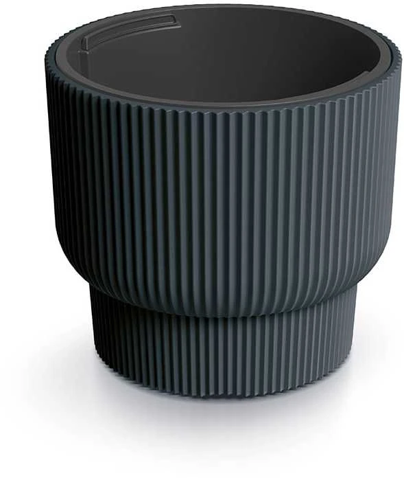 Gėlių vazonas Milly - antracito spalvos Prosperplast DBMLR400-S433 Antracito-
