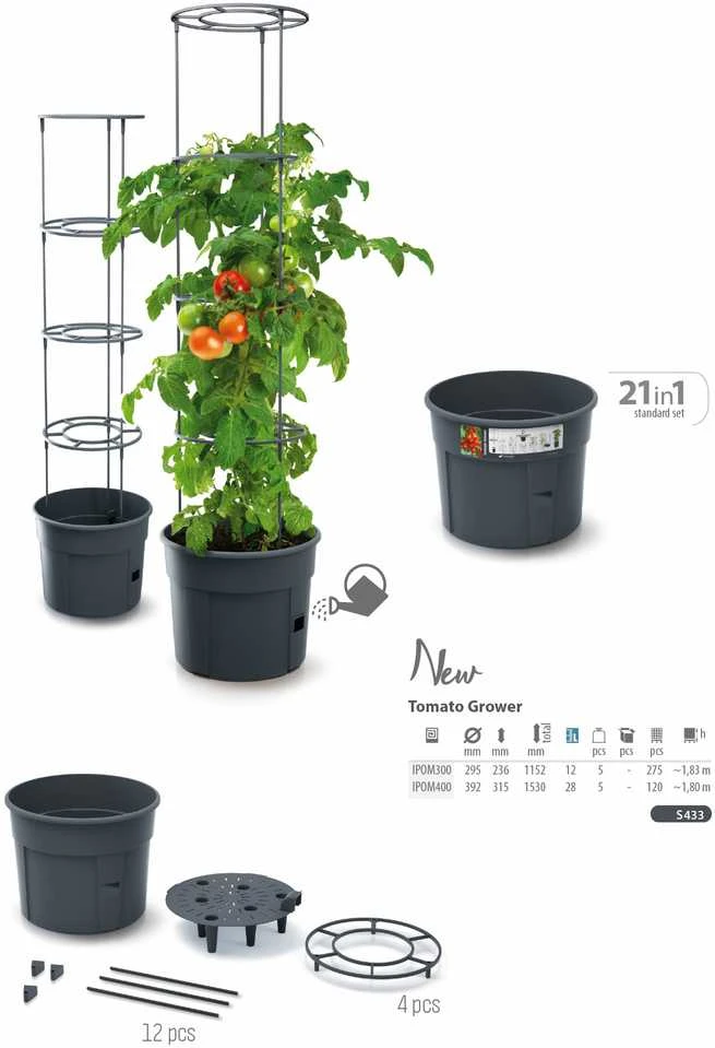 Prosperplast Vazonas Pomidorams Ipom300 24 cm